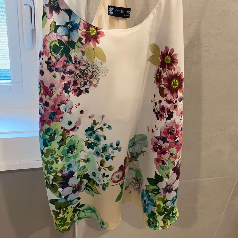 Flowy floral cami boho top